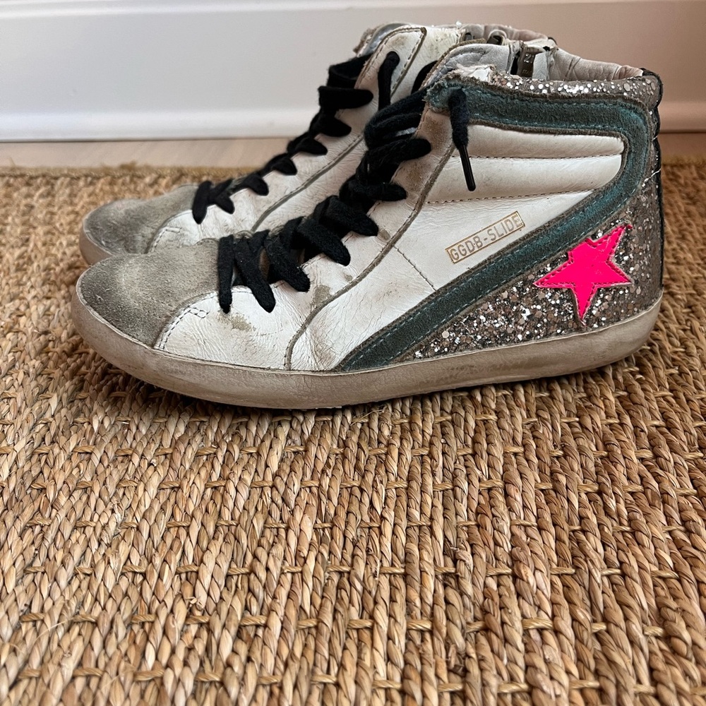 Kids Golden Goose high top; size 34